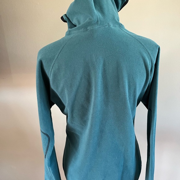 The North Face Jacket Womens Med Blue Fleece Full Zip Hiking Outdoors TKA 100 - Picture 5 of 8